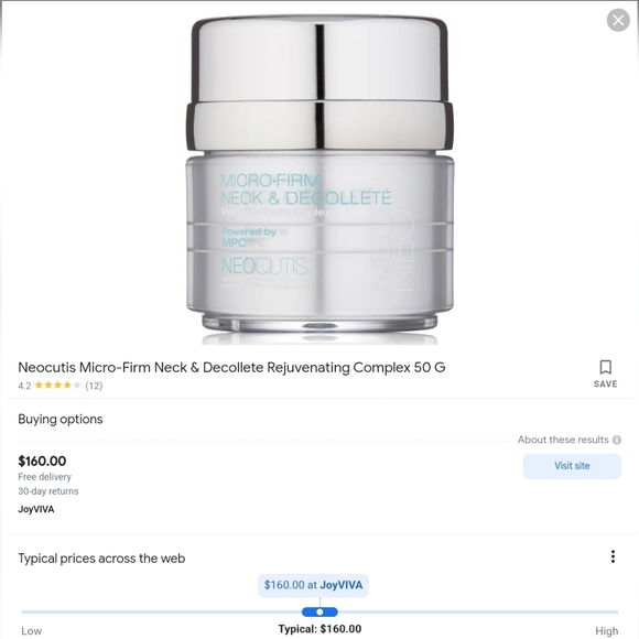 NEOCUTIS ( NEO CUTIS ) MICRO FIRM NECK & DECOLLETÉ CREAM - Picture 4 of 4